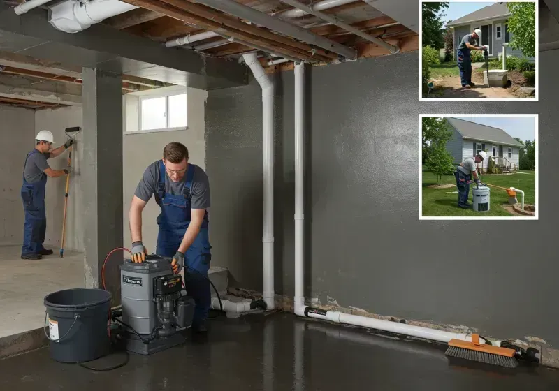 Basement Waterproofing and Flood Prevention process in Harvey, IL